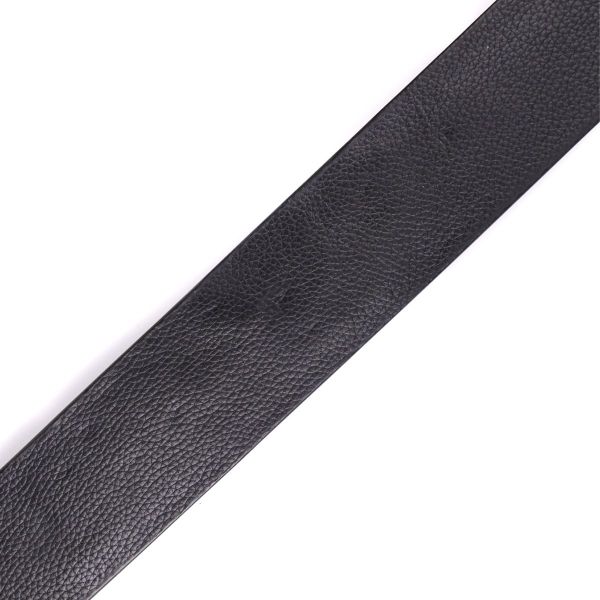 Ремень-автомат CROCODILE LEATHER 18239 из натуральной кожи крокодила Черный