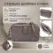 Сумка-клатч в стильном дизайне из натуральной кожи 22099 Vintage Серая
