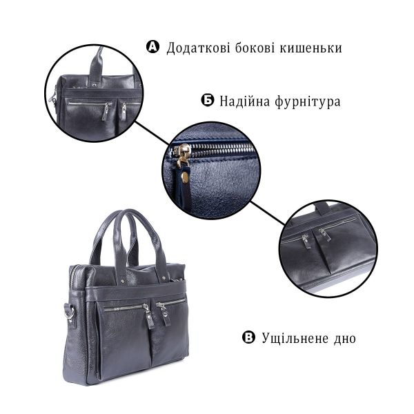 Сумка под ноутбук SHVIGEL 00976 Синяя