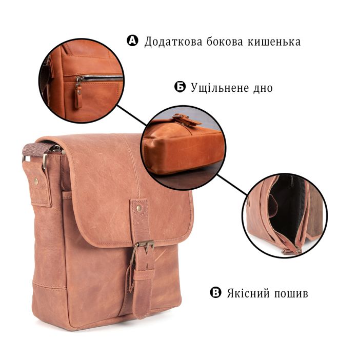 Сумка SHVIGEL 00883 Коричневая