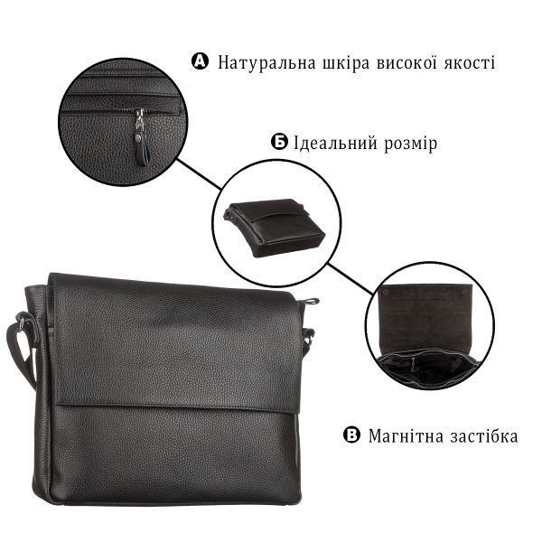 Сумка SHVIGEL 11043 Черная
